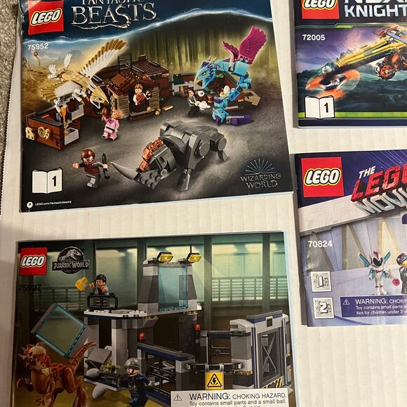 LOT of LEGO Instruction Manuals ONLY (no legos) Lot #1 - Picture 9 of 9